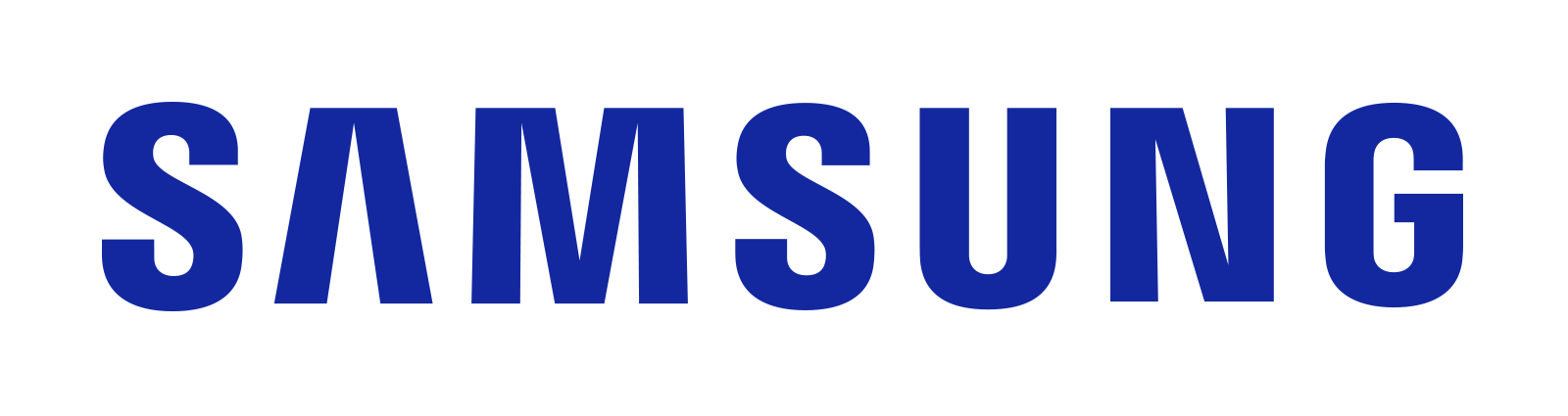 Logo samsung blue